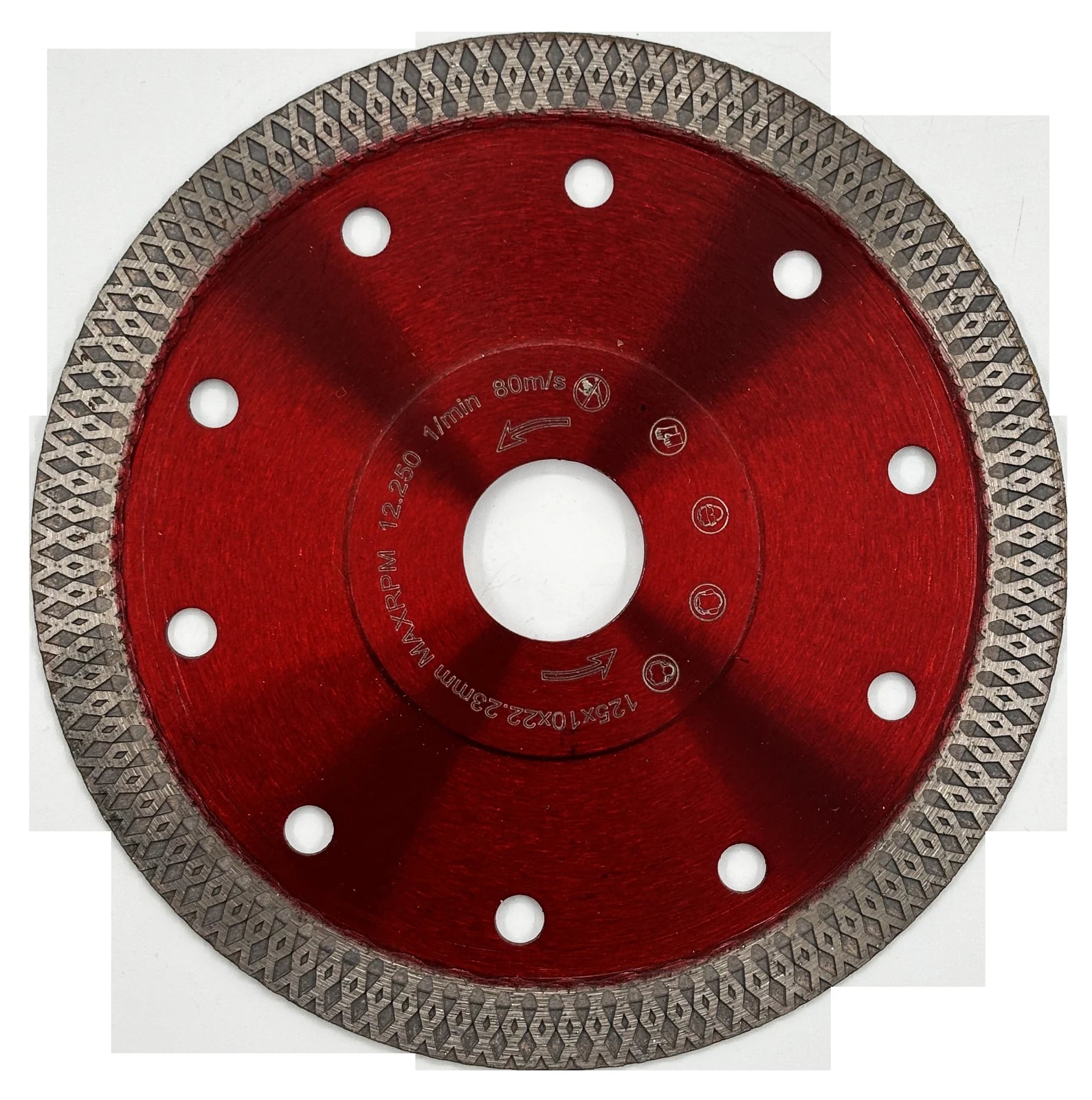 E-VDS X-TURBO red porcelain cutting blade